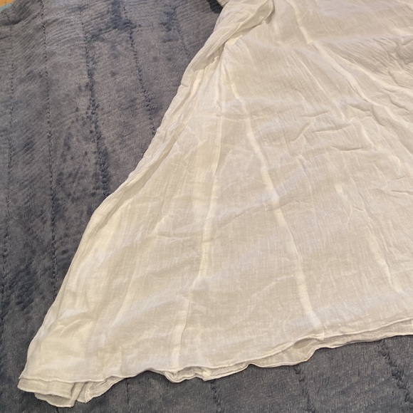 ๐ **NWOT** White long beach skirt size medium ๐ฎ๐ณ made in India ๐ฎ๐ณ - Picture 12 of 13